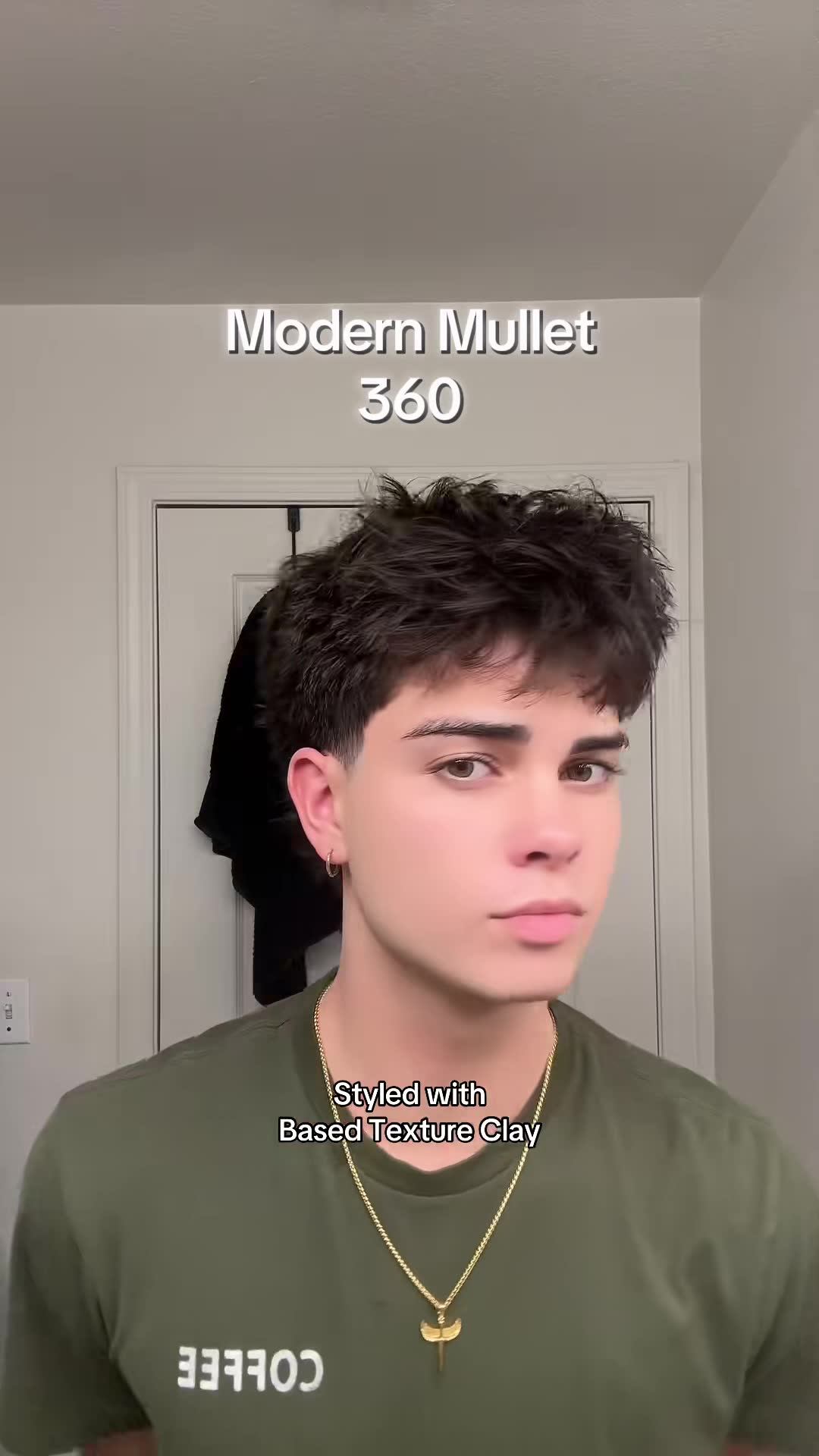 Modern Mullet 360 styled using @Based Bodyworks Texture Clay